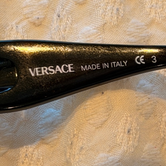 GIANNI VERSACE 470/B col 852 VINTAGE 90s sunglasses "Rotanti del Logo" Italy CE - Picture 6 of 7